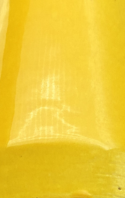 Petite suspension luminaire Ondine Jaune Soleil