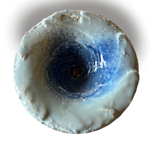Patère murale Aella - Bleu Cendrina Bleu Méditerranée