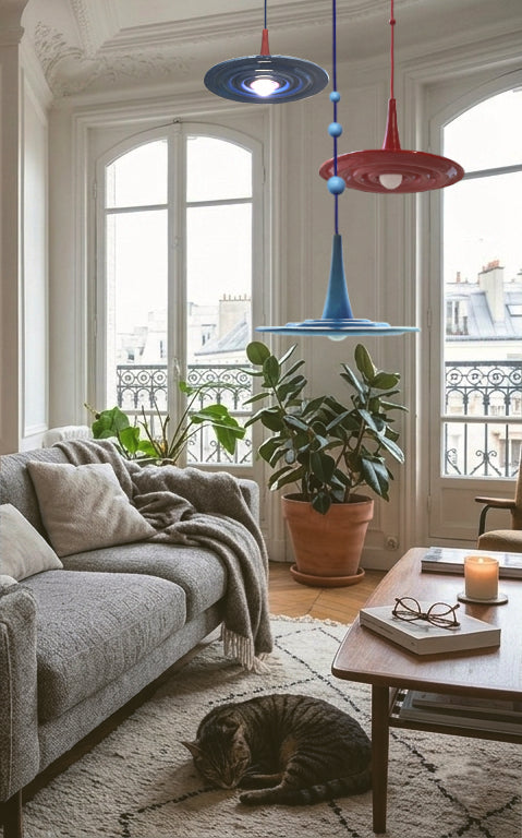 Suspension luminaire Ondine