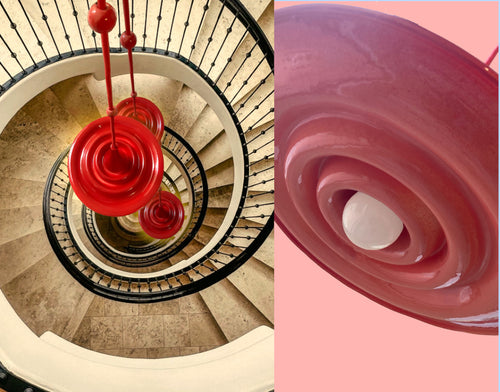 Suspension luminaire Ondine